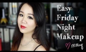 Easy Friday Night Makeup with Maybelline - No Brushes Needed | MissMMayhem