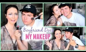 BOYFRIEND DOES MY MAKEUP | tag 2015