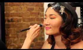Cat eye makeup howto with Charlene Kaye AND Bdellium Brush Giveaway!