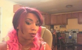 My Love tutorial  Using Wet  N Wild vanity and  Brownscript from mac/with hubby too bloopers!