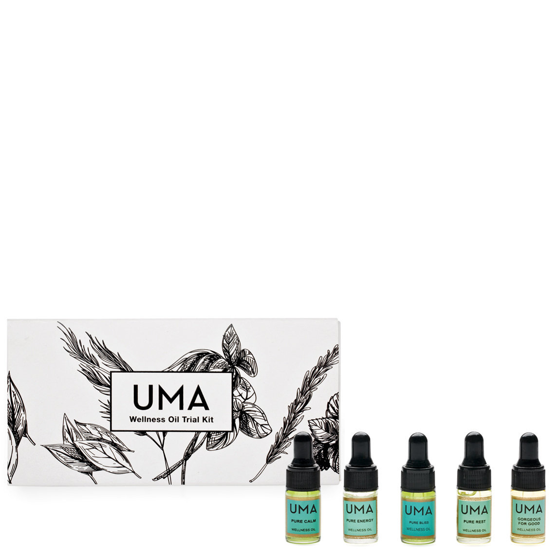 Uma Wellness Oil Trial Kit alternative view 1 - product swatch.