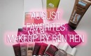 August 2013 Beauty Favorites - Makeup By Ren Ren