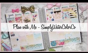 Plan with Me | feat. SimplyWaterColorCo (Erin Condren Vertical)