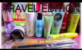 How to Pack For Travel Skincare Bag Organization Travel makeup Bag tips Whats in My Bag