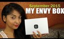 MY ENVY BOX September 2015 | Unboxing & Review