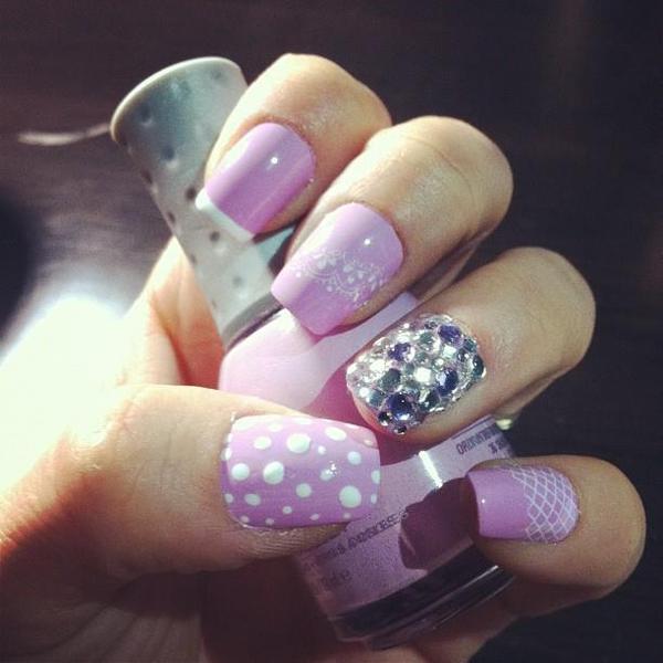 My newest nail design! Hope ya'll enjoy! :) | Stephanie B.'s ...