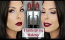 Thanksgiving Day Makeup Tutorial | Cranberry with Dark Lips