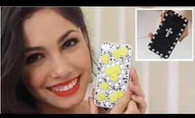 DIY Decorated iPhone Case with Lorraine