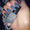 Barry M grey nails..