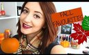FALL MAKEUP FAVOURITES | MUST HAVES
