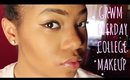 GRWM  ♡ My Everyday Makeup for College | fashona2
