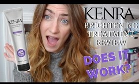 Kenra Brightening Treatment Review