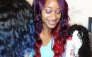 How to color Hair Blue Black & Purple