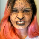 Halloween Leopard Makeup