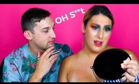 Fiancee Does My Makeup! | What a MESS!