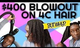 Can The REV-AIR Work on 4c NATURAL HAIR & Maintain Moisture | DEMO + 1ST IMPRESSION