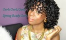 Fabulous Spring Curls On Natural Hair #4B/4CHair