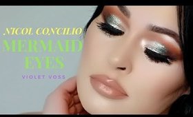 MERMAID EYES I NICOL CONCILIO PALETTE EYESHADOW TUTORIAL