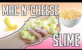 DIY EXTRA CRUNCHY MAC N' CHEESE SLIME