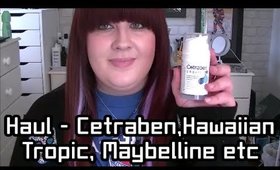 Haul - Cetraben, Hawaiian Tropic, Maybelline etc