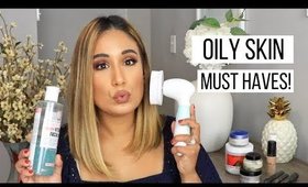 BEST PRODUCTS FOR OILY SKIN | MAKEUP & SKINCARE