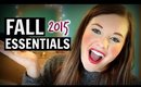 Fall Makeup Essentials 2015