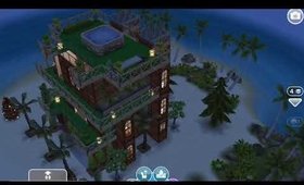 Sims FreePlay Original Build Treehouse