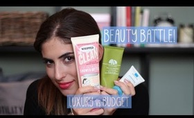 Beauty Battle: Luxury vs Budget | What I Heart Today