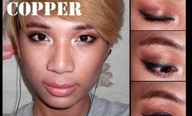 Chrome Copper Makeup Tutorial