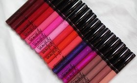 M.A.C. "VAMPLIFY LIPGLOSS" LIVE SWATCH REVIEW