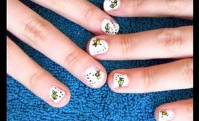 How I Do Bumble Bee Nails
