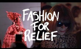Behind the Scenes at Fashion For Relief - London Fashion Week | Charlotte Tilbury