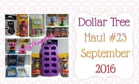 Dollar Tree Haul | #23 September 2016 | PrettyThingsRock