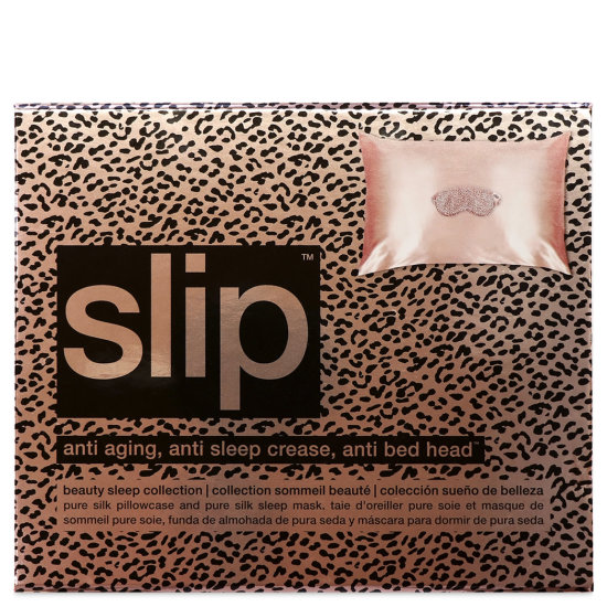 slip leopard pillowcase