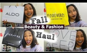 FALL BEAUTY & FASHION HAUL