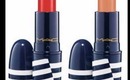 MAC Hey Sailor Salute! Sail La Vie & Blessedly Rich Swatches