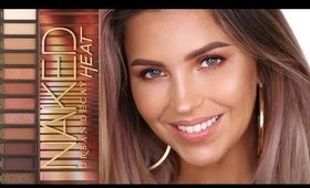 NAKED HEAT TUTORIAL | Full Face using Urban Decay Products