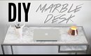 DIY Marble Table & Desk! DIY Room Decor For Cheap!