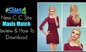 Maxis Match C. C. Site  Review & How To Download