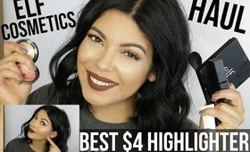 ELF COSMETICS HAUL + BEST $4 HIGHLIGHTER | SCCASTANEDA