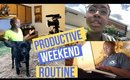 Productive Weekend Routine - Vlog Style | Tommie Marie