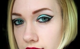 Michael Jackson Smooth Criminal Inspired Retro Pin Up Makeup Tutorial