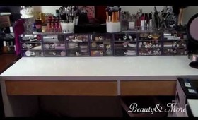 Vanity tour (How I store my makeup)