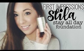 First Impressions // Stila Stay All Day Foundation