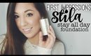 First Impressions // Stila Stay All Day Foundation