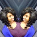 Wand curls and closure 