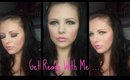 Get Ready With Me. Pink Smokey Eye Full Face Makeup