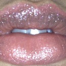 golden pink lips