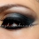 Dark Arabic Eye Makeup