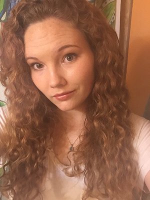 All natural curls, but not quite the natural color...